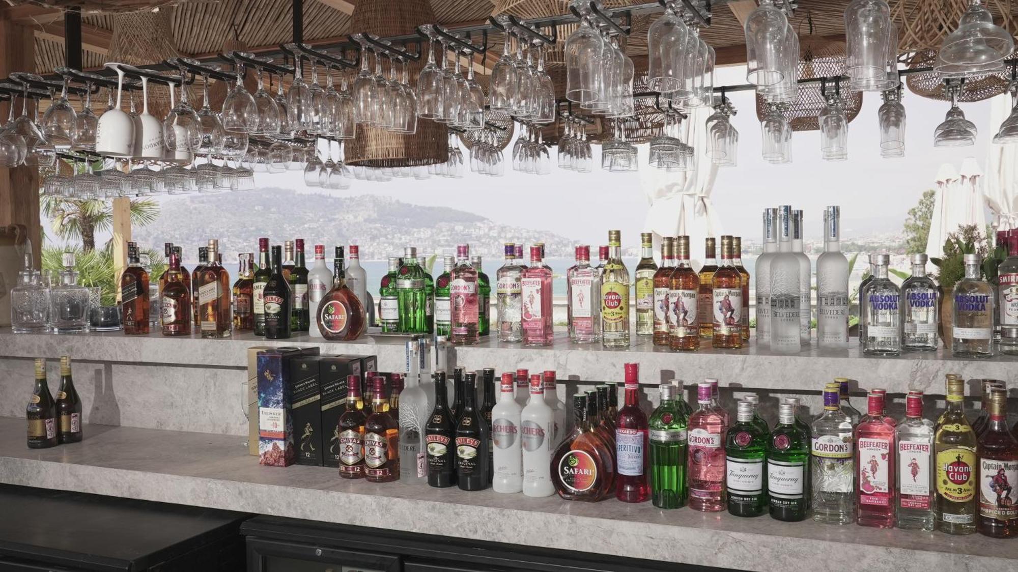 Day One Beach Resort & Spa - Adult Only Alanya Exterior photo A selection of liqueurs